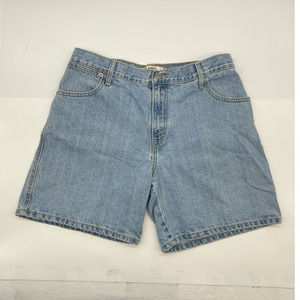 LEVI'S Womens‎ 550 Relaxed Fit Denim Blue Jean Shorts Red Tag Mom VTG Size 12